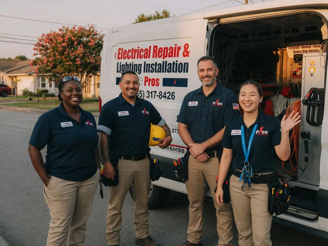 Licensed Electrician company in Leggett, TX